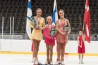 PM-mitalistit: hopeaa Peppi Vallenius FIN, kultaa Janna Jyrkinen FIN ja pronssia Babeth Ostergard DEN