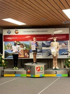 Iida Bavarian Open -voittoon Junior Women I -sarjassa.